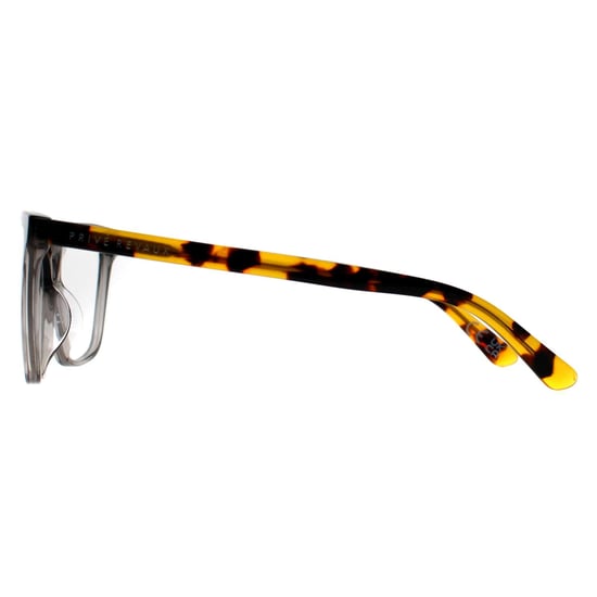 Prive Revaux Cats Eye Womens Transparent Grey Havana Lemon City - Image 3