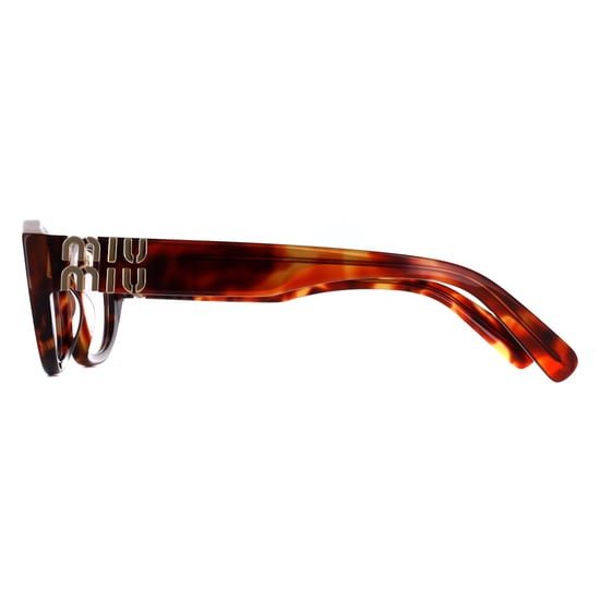 Miu Miu Oval Womens Havana Mahogany MU03WV - Image 3
