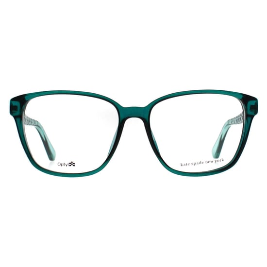 Kate Spade Square Womens Transparent Teal Blue Giuliana - Image 1