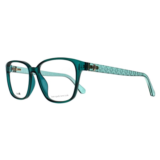 Kate Spade Square Womens Transparent Teal Blue Giuliana - Image 2