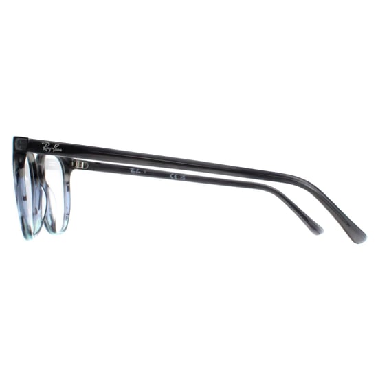 Ray-Ban Round Unisex Striped Grey and Blue RX5397 Elliot - Image 3