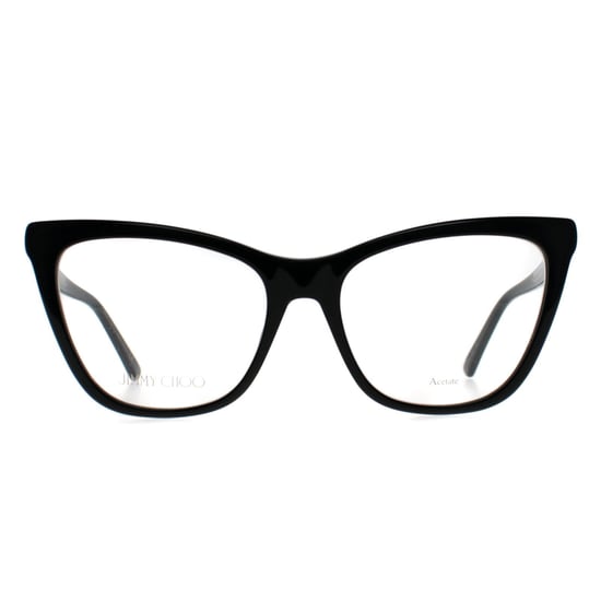 Jimmy Choo Cats Eye Womens Black Gold Grey JC361 - Image 1