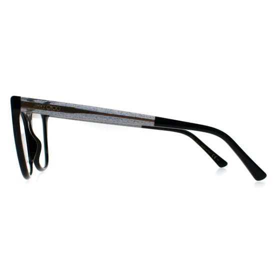 Jimmy Choo Cats Eye Womens Black Gold Grey JC361 - Image 3