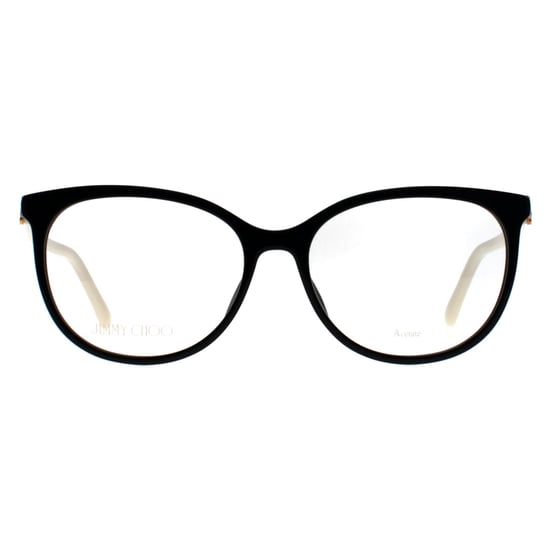 Jimmy Choo Oval Womens Black and Ivory JC309 - Image 1