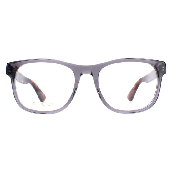 Gucci Round Mens Transparent Grey GG0004ON - Image 1