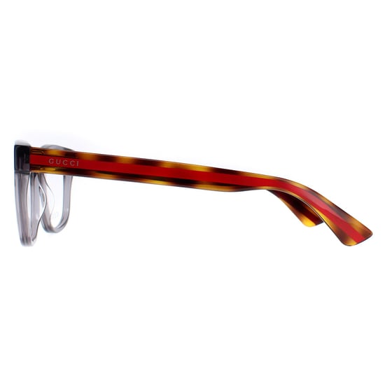 Gucci Round Mens Transparent Grey GG0004ON - Image 3