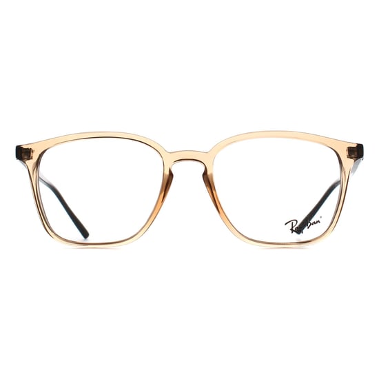 Ray-Ban Square Unisex Light Brown RX7185 - Image 1