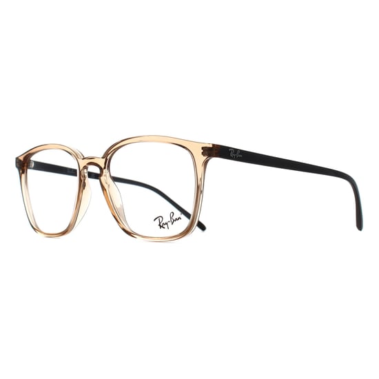 Ray-Ban Square Unisex Light Brown RX7185 - Image 2
