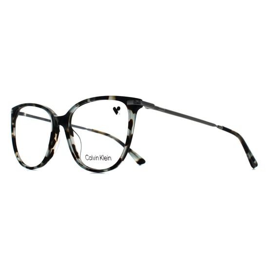 Calvin Klein Cats Eye Unisex Aqua Tortoise CK22500 - Image 2
