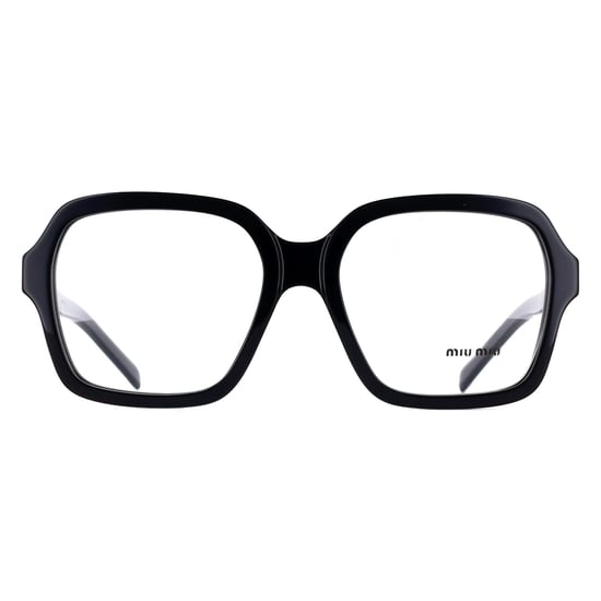 Miu Miu Square Womens Black MU03YV - Image 1
