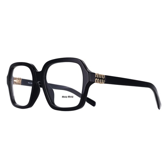 Miu Miu Square Womens Black MU03YV - Image 2