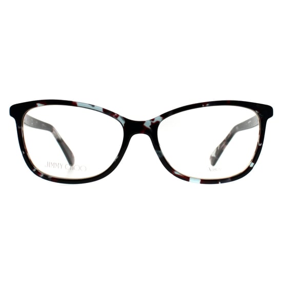 Jimmy Choo Rectangular Womens Azure Havana JC282/G - Image 1