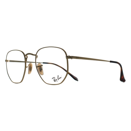 Ray-Ban Square Unisex Arista Gold RX6448 Hexagonal - Image 2