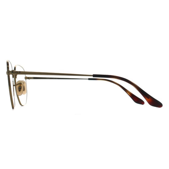 Ray-Ban Square Unisex Arista Gold RX6448 Hexagonal - Image 3