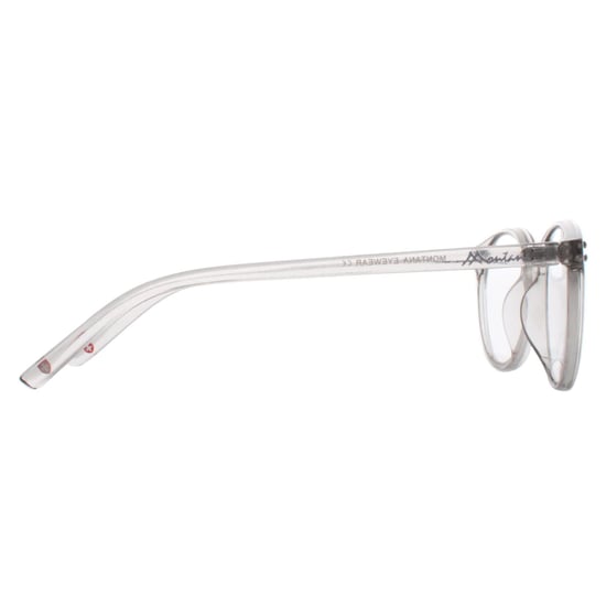 Montana Round Unisex Clear Grey HMR55 Reading +2.00 - Image 4