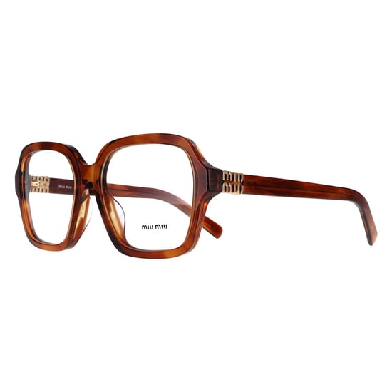 Miu Miu Square Womens Striped Tobacco MU03YV - Image 2
