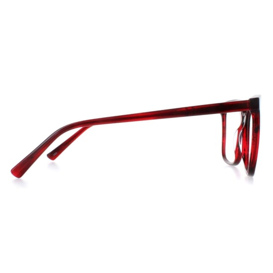INVU Square Womens Transparent Burgundy B4107 - Image 4