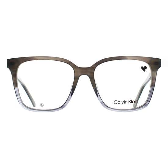 Calvin Klein Square Unisex Striped Grey CK22540 - Image 1
