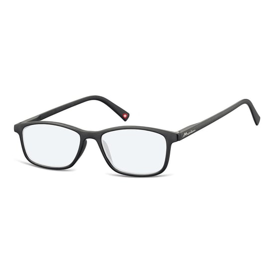 Montana Reading Glasses Unisex Black BLF51 2.50 - Image 1