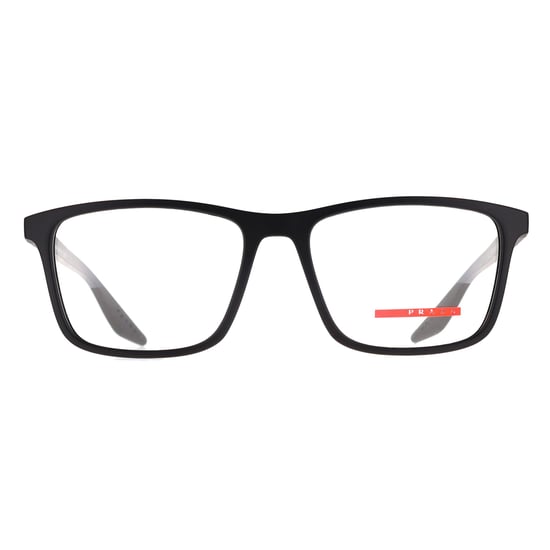 Prada Sport Rectangular Mens Black Rubber PS01QV - Image 1