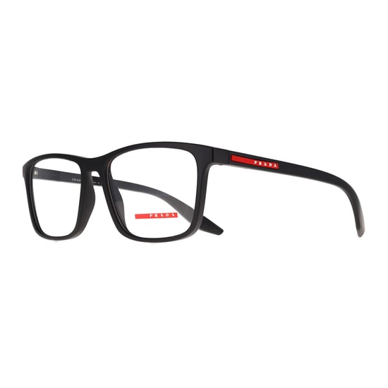 Prada Sport Rectangular Mens Black Rubber PS01QV - Image 2
