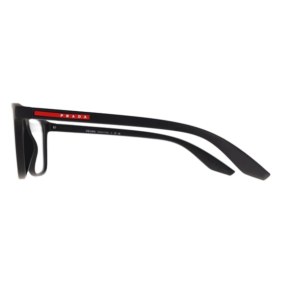 Prada Sport Rectangular Mens Black Rubber PS01QV - Image 3