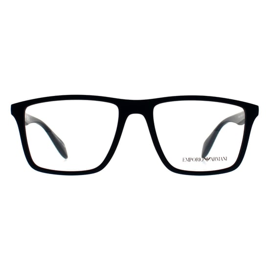 Emporio Armani Square Mens Matte Blue EA3230 - Image 1