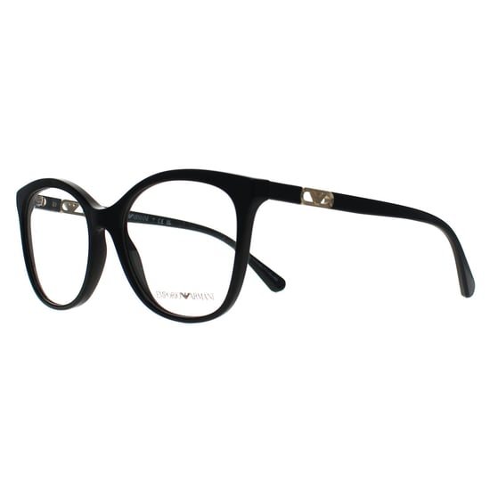 Emporio Armani Square Womens Shiny Black EA3231 - Image 2