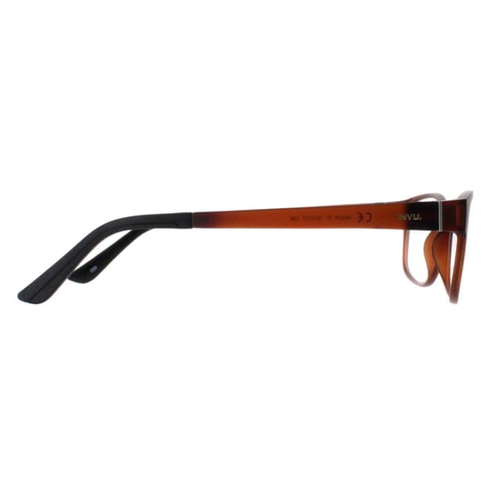 INVU Rectangle Womens Matte Frosty Amber B4426 - Image 4