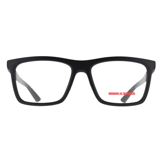Prada Sport Rectangular Mens Matte Black PS01TV - Image 1