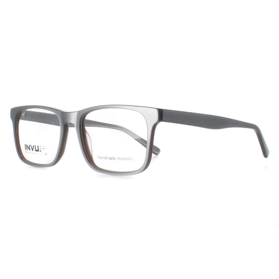 INVU Rectangle Unisex Silver Petrol B4008 - Image 2