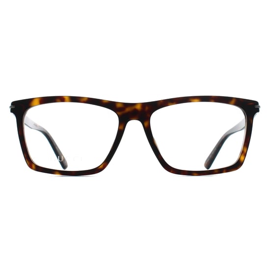 Gucci Square Mens Shiny Dark Havana GG1445O - Image 1