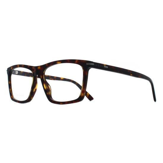 Gucci Square Mens Shiny Dark Havana GG1445O - Image 2