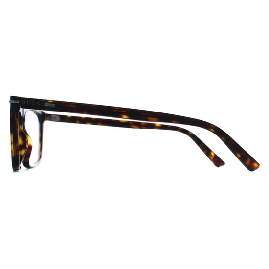 Gucci Square Mens Shiny Dark Havana GG1445O - Image 3