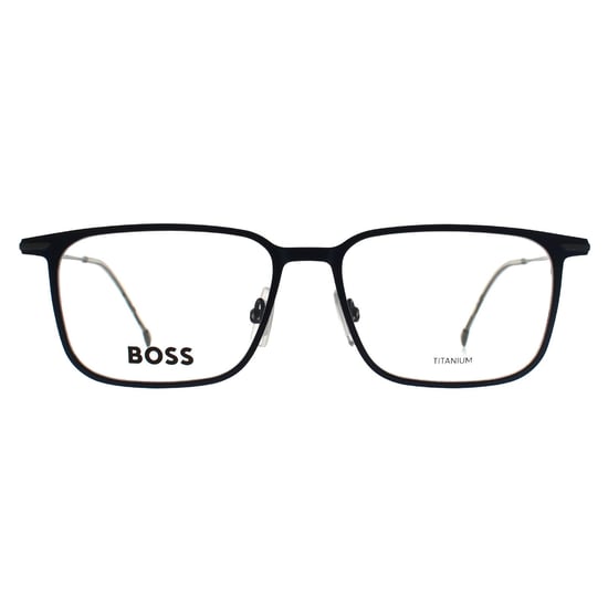Hugo Boss Rectangle Mens Matte Blue BOSS 1253 - Image 1