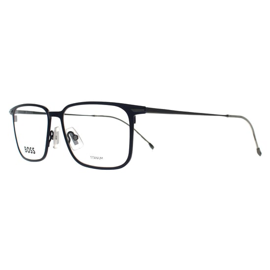 Hugo Boss Rectangle Mens Matte Blue BOSS 1253 - Image 2