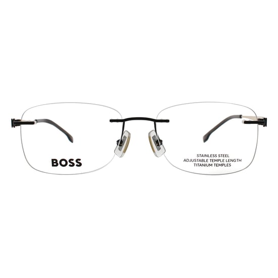 Hugo Boss Rimless Mens Gold BOSS 1424 - Image 1