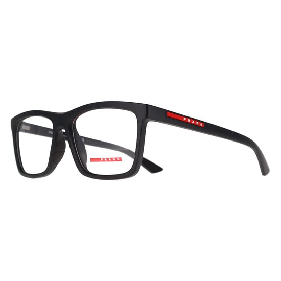 Prada Sport Rectangular Mens Matte Black PS01TV - Image 2