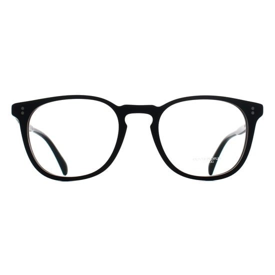 Oliver Peoples Round Unisex Semi Matte Black OV5298U Finley Esq - Image 1