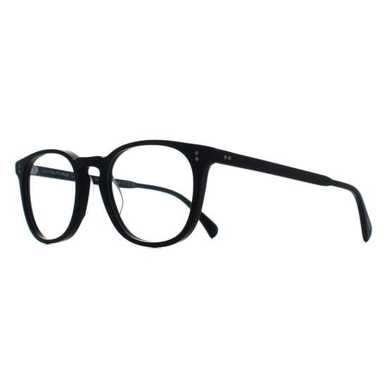 Oliver Peoples Round Unisex Semi Matte Black OV5298U Finley Esq - Image 2