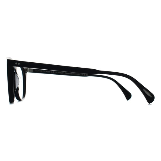 Oliver Peoples Round Unisex Semi Matte Black OV5298U Finley Esq - Image 3