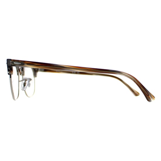 Ray-Ban Square Unisex Polished Brown RX5154 Clubmaster - Image 3