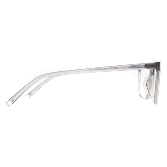 Montana Square Unisex Clear Grey HMR56 Reading +2.00 - Image 4