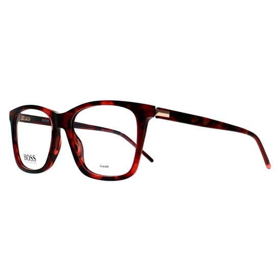 Hugo Boss Square Unisex Red Havana BOSS 1158 - Image 2
