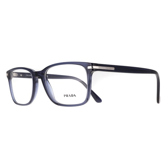 Prada Rectangular Mens Blue Crystal PR14WV - Image 2