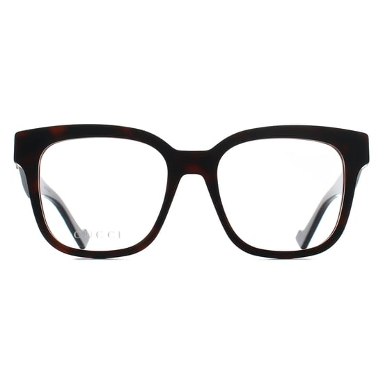 Gucci Square Womens Shiny Dark Brown GG0958O - Image 1