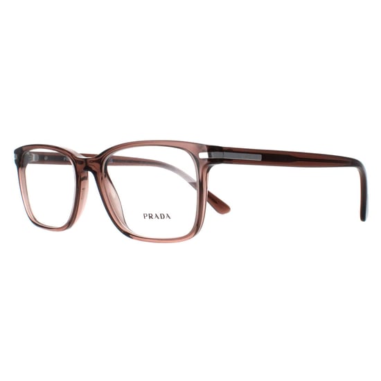 Prada Rectangular Mens Brown Transparent PR14WV - Image 2