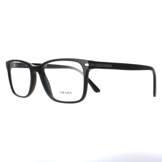 Prada Rectangular Mens Black PR14WV - Image 2