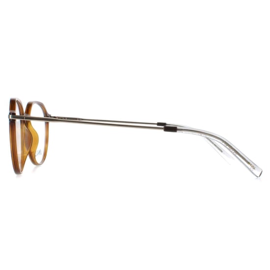 INVU Round Unisex Honey Tortoise Demi Gold B4117 - Image 3