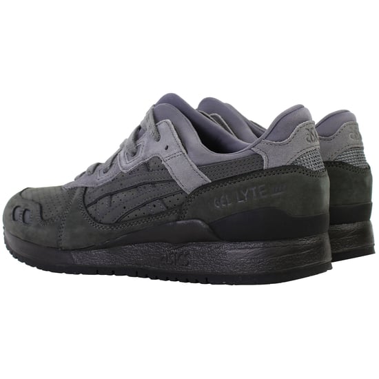 Asics Gel-Lyte III Mens Dark Grey Trainers - Image 3